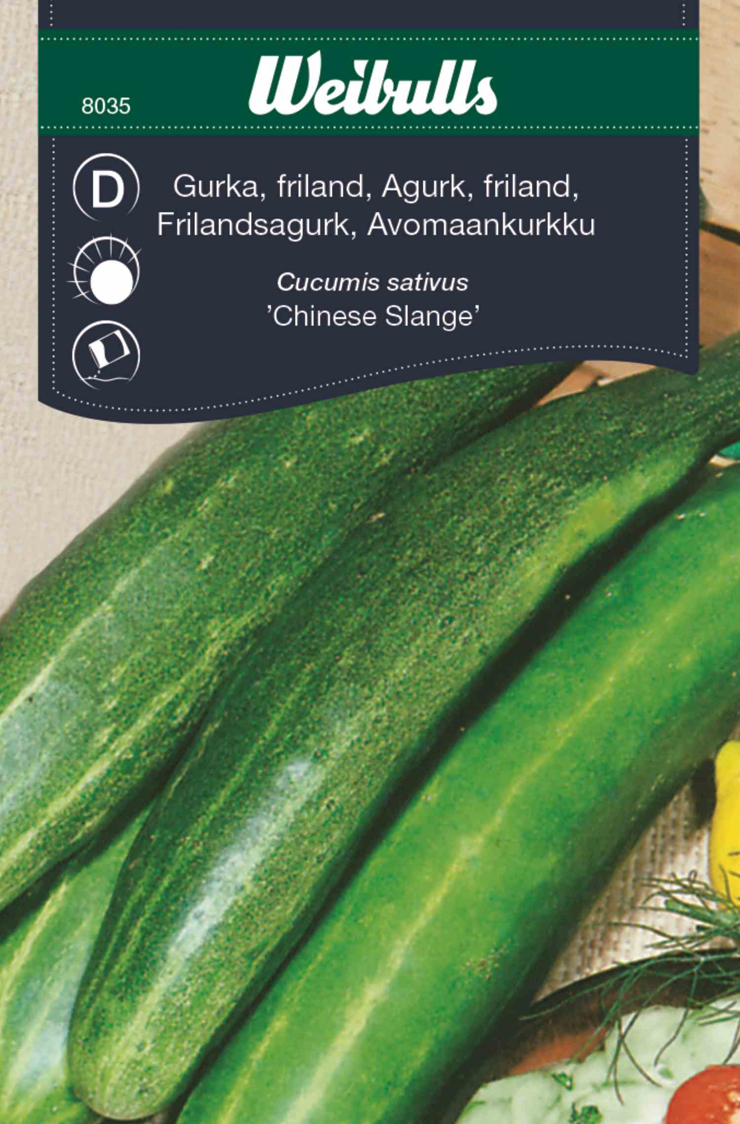 Gurke, Chinesische Schlange 8035 in der Gruppe  bei GPLSHOP (8035)