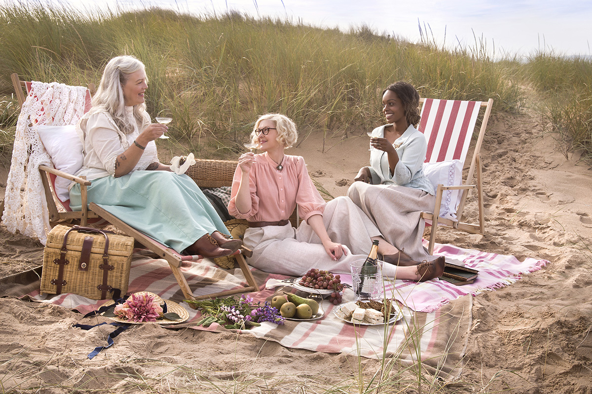 3_emmy_design_SS22_Vintage_Cotton_Linen_Edwardian_Jazz Age Beach Picnic_1900s_1930s_Skagen_Painters_Belle_Epoque_Cottage Core_Blouse_Skirt_Cardigan_Fashion_Clothing
