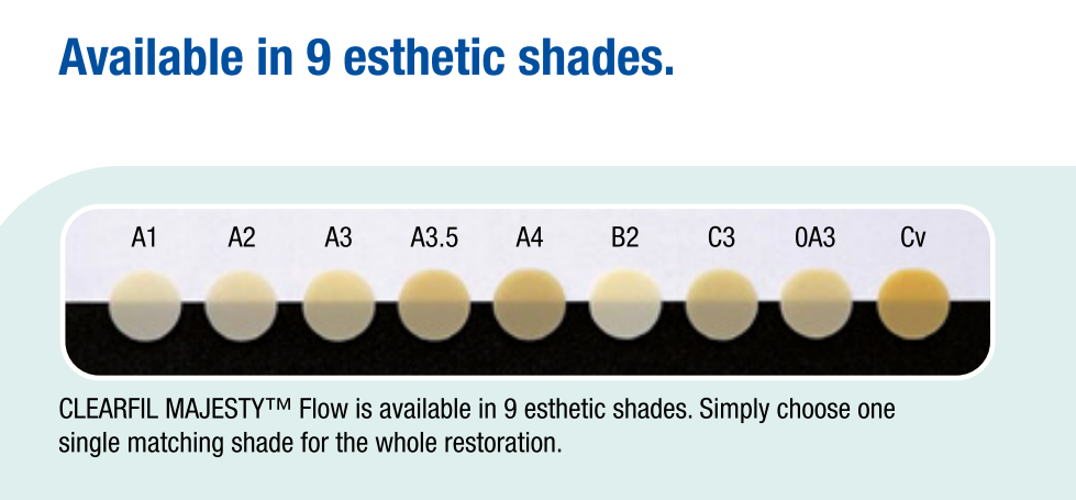 clearfil majesty flow