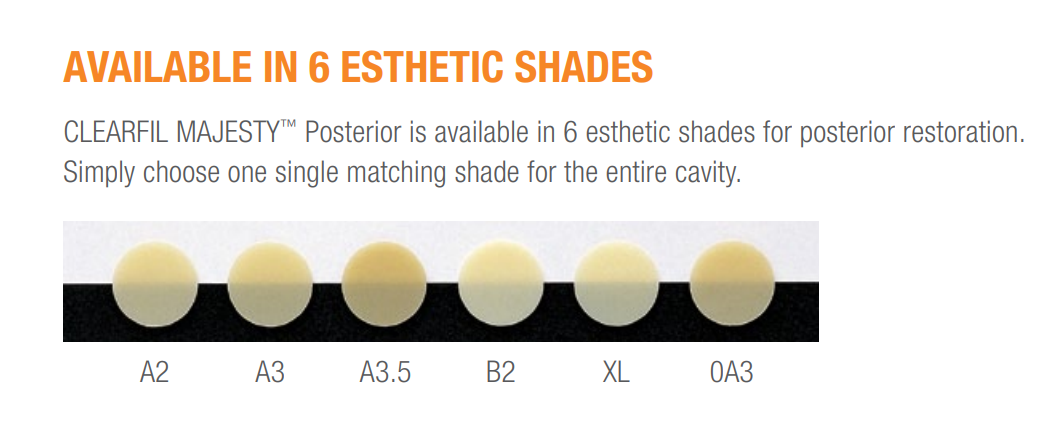 clearfil majesty posterior