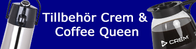 Tillbehör till Crem & Coffee Queen