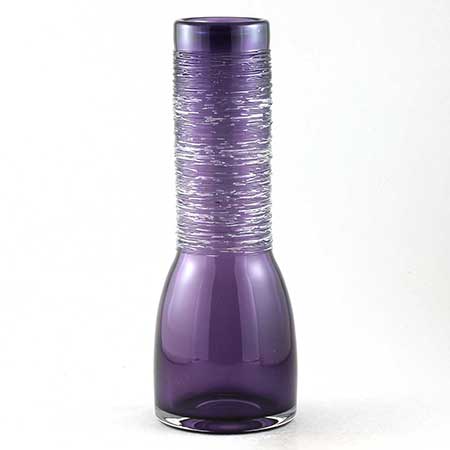 Bengt Edenfalk Skruf Spun Vase, height 27 cm