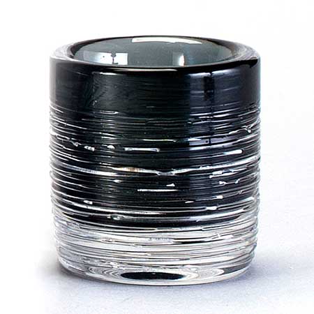 Bengt Edenfalk Skruf Spun Vase, height 8,5 cm