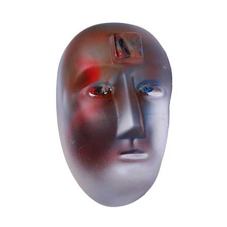 Berti Vallien Kosta Boda Brains Inside Matters (modell 7520159), höjd 7,5 cm