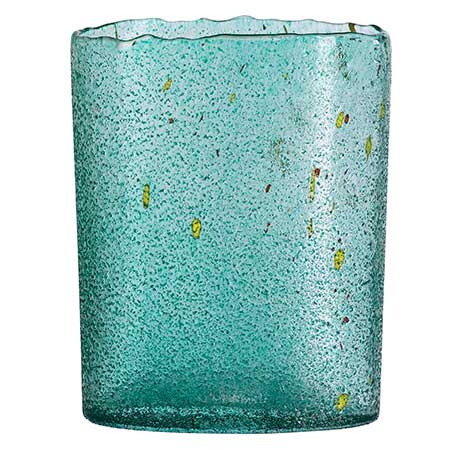 Bertil Vallien Kosta Boda Chicko Green vase (model 49607), height 22 cm