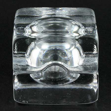 Bertil Vallien Kosta Boda Puzzle Cube (model 78544), length 10 cm