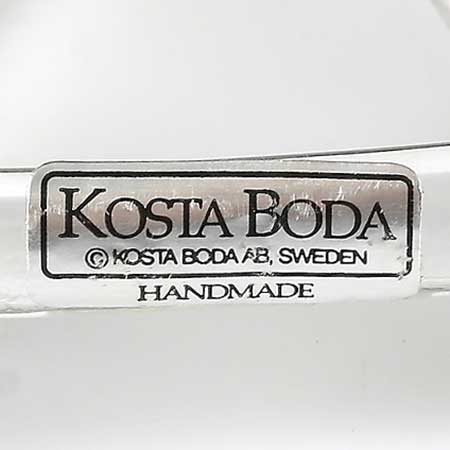Bertil Vallien Boda Window Ornaments A Boda sticker on a window ornament