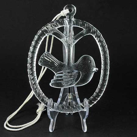 Bertil Vallien Boda Window Ornaments Bird, height 19 cm
