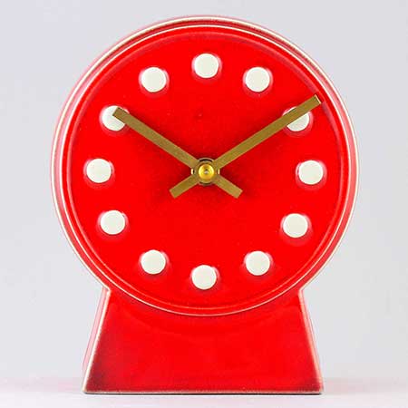 Britt-Louise Sundell Gustavsberg Clock Height: 19 cm