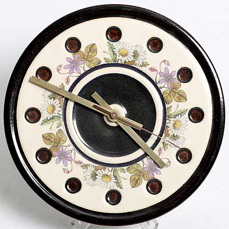 Britt-Louise Sundell Gustavsberg Clock Diameter: 20 cm