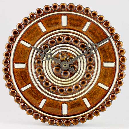 Britt-Louise Sundell Gustavsberg Clock Diameter: 21 cm