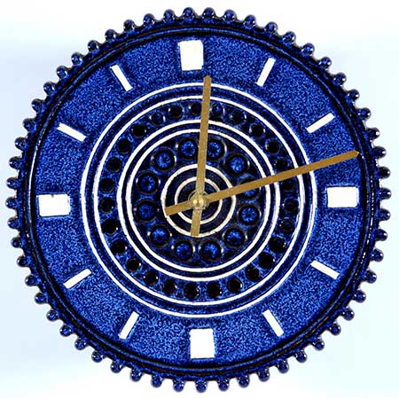 Britt-Louise Sundell Gustavsberg Clock Diameter: 23 cm