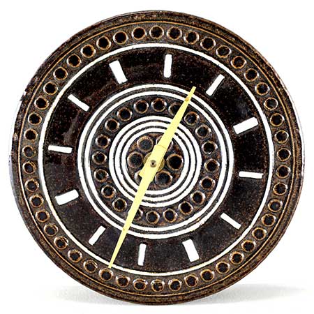 Britt-Louise Sundell Gustavsberg Clock Diameter: 23 cm