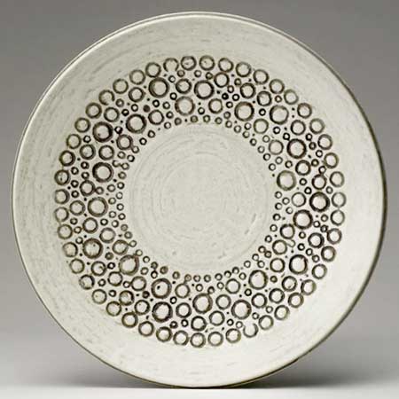 Britt-Louise Sundell Gustavsberg Mykene Dish, diameter 21 cm