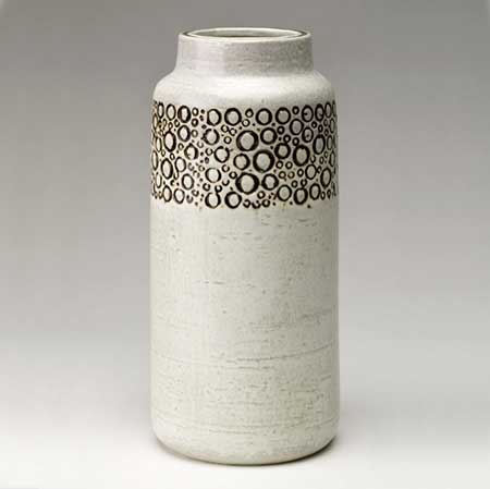 Britt-Louise Sundell Gustavsberg Mykene Vase, height 23 cm