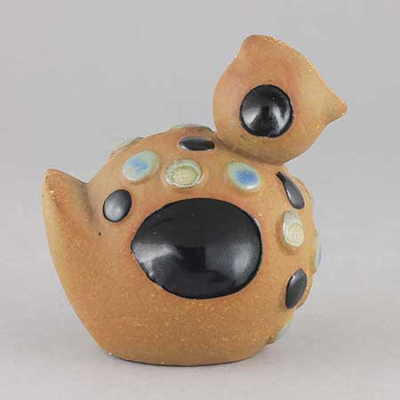 Britt-Louise Sundell Gustavsberg Ringo Bird (model 4), height 8 cm
