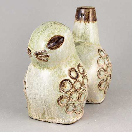 Britt-Louise Sundell Gustavsberg Ringo Cat (model 3), length 14 cm