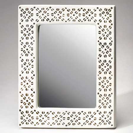 Britt-Louise Sundell Gustavsberg Santos Mirror, height 29 cm