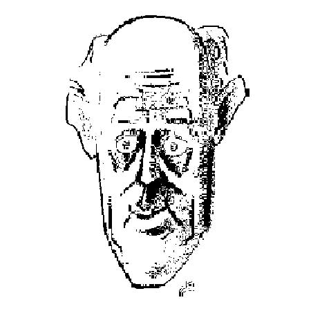 Edward Lindahl Gustavsberg Mineva A self-portraite by Edward Lindahl