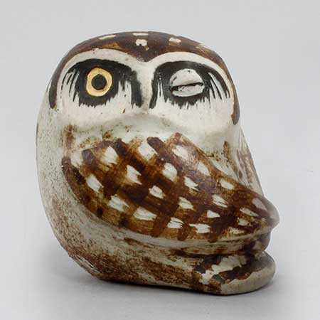 Edward Lindahl Gustavsberg Mineva Knip (Wink), height 6 cm