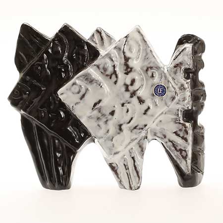 Ester Wallin Upsala-Ekeby figurine Fishes (model 9087), 1969–1970, height 15 cm