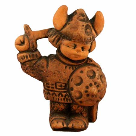 Ester Wallin Upsala-Ekeby figurine Viking (model 1131), 1971, height 14 cm