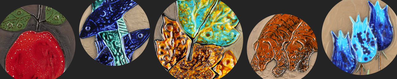 Ester Wallin Upsala-Ekeby Wall plaques