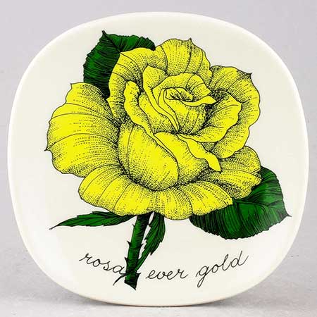 Esteri Tomula Arabia Botanica Rosa Ever Gold (Yellow rose), 1984