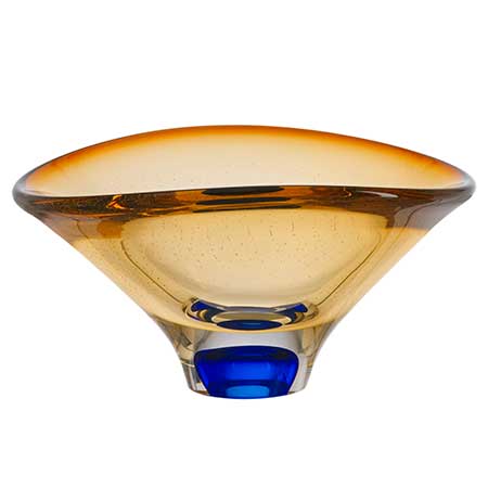 Göran Wärff Kosta Boda Zoom Bowl (model 7050206), length 24 cm