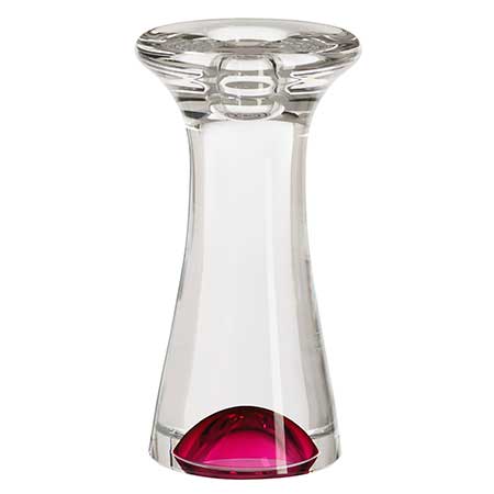 Göran Wärff Kosta Boda Zoom Candleholder (model 7060422), height 16,5 cm