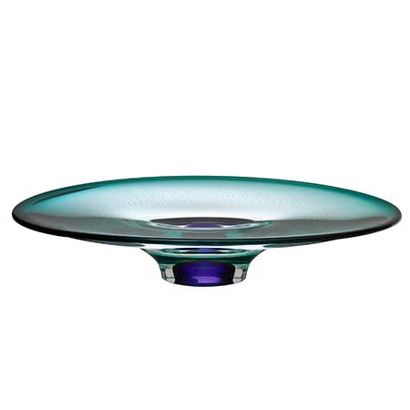 Göran Wärff Kosta Boda Zoom Dish (model 7070747), diameter 38 cm