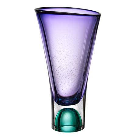 Göran Wärff Kosta Boda Zoom Vase (model 7040746), height 32,5 cm