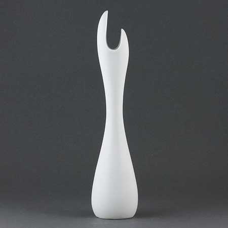 Gunnar Nylund Rörstrand Caolina White vase, height 27 cm