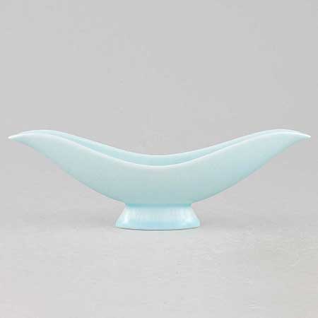 Gunnar Nylund Rörstrand Paranta Bowl, model ATD, length 17 cm