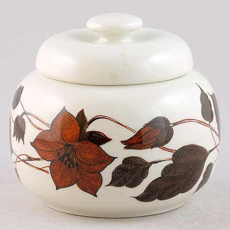 Gunvor Olin-Grönqvist Arabia Tea for Two Jar, diameter 11 cm