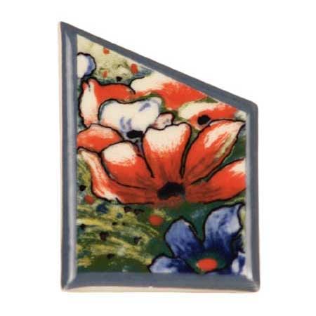 Heljä Liukko-Sundström Arabia Brooch Säihkyen loistaen (Screaming shining)