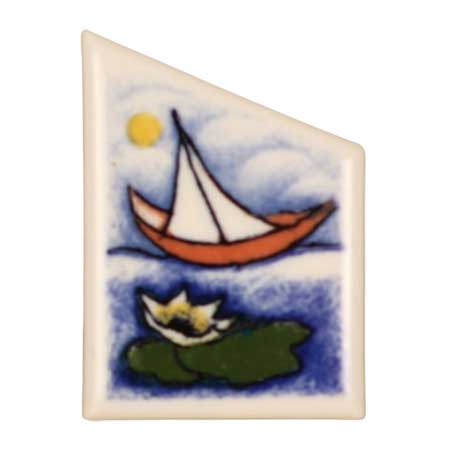 Heljä Liukko-Sundström Arabia Brooch Matkalla (En route)