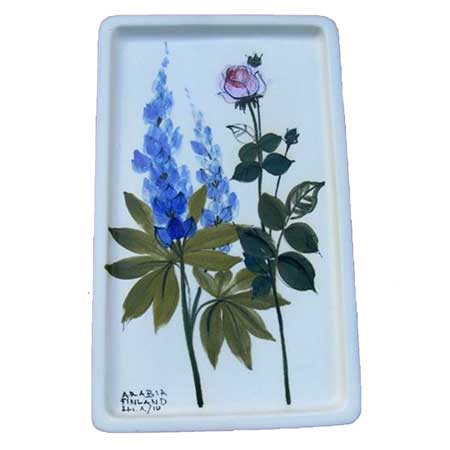 Hilkka-Liisa Ahola Arabia Kukka Wall plaque, model HLA 11, height 38,5 cm