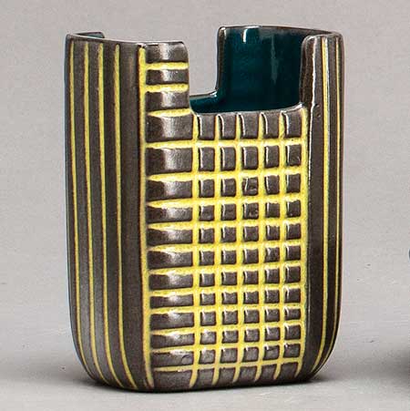 Hjördis Oldfors  Upsala-Ekeby Edfu Vase (model 5252), height 12 cm