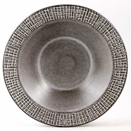 Hjördis Oldfors Upsala-Ekeby Granit Skål (modell 5209), längd 18,5 cm