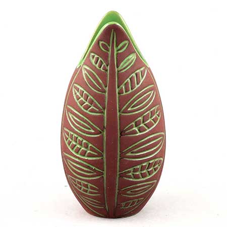 Hjördis Oldfors Upsala-Ekeby Pil Vase (model 5194), height 13,5 cm