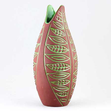 Hjördis Oldfors  Upsala-Ekeby Pil Vase (model 5196), height 23,5 cm