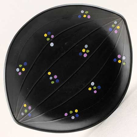 Hjördis Oldfors Upsala-Ekeby Poäng Dish (model 5090), length 19,5 cm