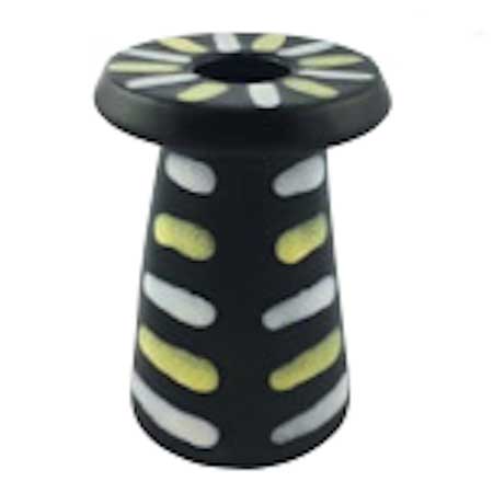 Hjördis Oldfors  Upsala-Ekeby Trio Candleholder (model 5019), height 9,5 cm