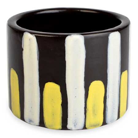 Hjördis Oldfors Upsala-Ekeby Trio Bowl (model 5018), length 7,5 cm