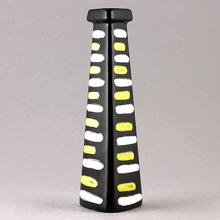 Hjördis Oldfors  Upsala-Ekeby Trio Vase (model 5021), height 18 cm