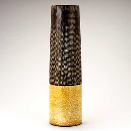 Ingrid Atterberg Upsala Ekeby Gondel Yondel Vase. Model 2468. Height 49 cm