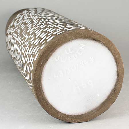 Ingrid Atterberg Upsala Ekeby The lower side of a Mosaik object