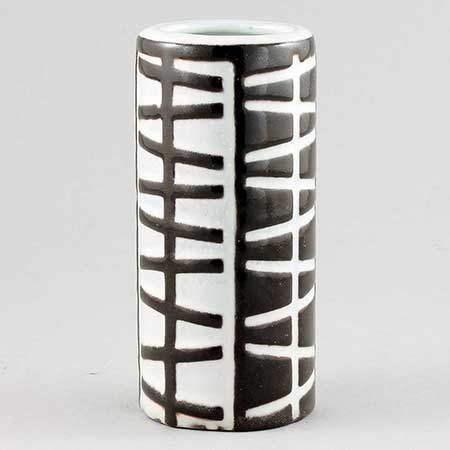 Ingrid Atterberg Upsala Ekeby Pronto Vase. Model 2343. Height 12 cm