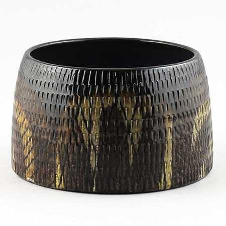 Ingrid Atterbergs Upsala Ekeby Sacra Jar. Model 2667. Height 8 cm